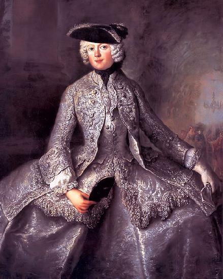 antoine pesne Prinzessin Amalia von Preussen oil painting picture